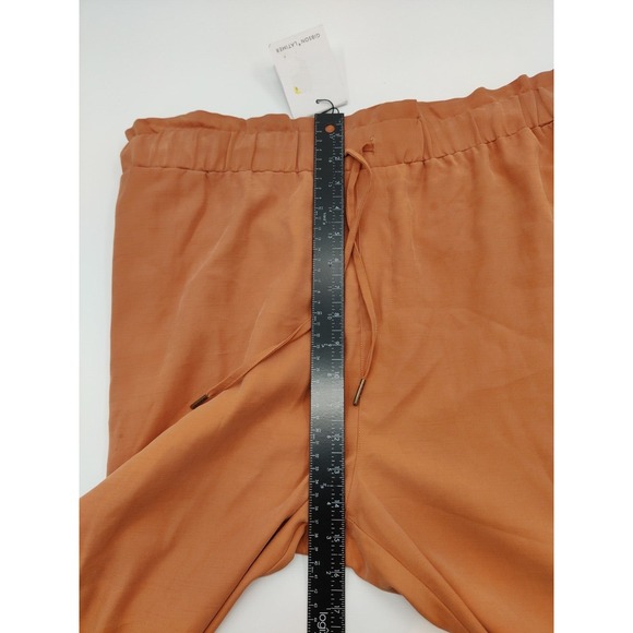 Gibson‎ & Latimer XL Ginger Brown Elastic Waist Drawstring Casual Pants NWT - Picture 10 of 15
